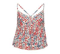Superdry Damen Gestuftes Vintage Trägertop Liebe Ikat Rot 36
