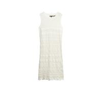 Superdry Damen Häkel-Minikleid Wüstenknochen Wollweiß 44