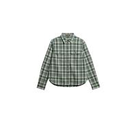 Superdry Lumberjack Check Flannel Langarmhemd XS Green Check