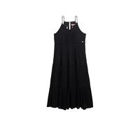 Superdry Ibiza Cami ärmelloses Langes Kleid S Black