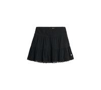 Superdry Damen Ibiza Minirock aus Spitze Schwarz 42