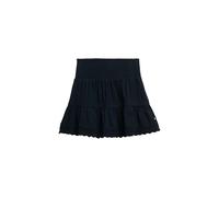 Superdry Damen Ibiza Minirock mit Spitzenmix Finster Marineblau 38