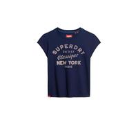 Superdry Indigo Workwear Cap Kurzarm-t-shirt
