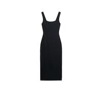Superdry Square Neck Jersey Sleeveless Midi Dress Schwarz XS Frau (Herstellerartikelnummer: W8011461A-02A-8)
