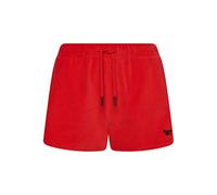 Superdry Womens Vintage Jersey Racer Shorts, Soda Pop Red, S