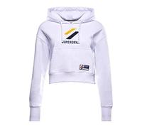 Superdry Damen Kastenförmiges klassisches Sportstyle Hoodie Optik 42