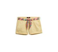 Superdry Damen Klassische Chinoshorts Französisches Vanillegelb 38
