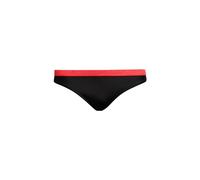 Superdry Damen Klassische elastische Bikinihöschen Schwarz 42
