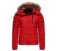 Superdry Damen Klassische Fuji Jacke mit Kunstfellbesatz
