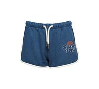 Superdry Damen Klassische Vintage Cooper Shorts Skate Blau/Wollweiß 36