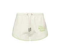 Superdry Damen Klassische Vintage Cooper Shorts Winterweiß/Schaumgrün 42