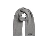 Superdry Damen Klassischer Strickschal Silber 1SIZE