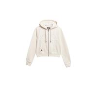 Superdry Athletic Tonal Reißverschlusspullover S Desert Bone Off White