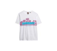 Superdry Outdoor Stripe Relaxed Kurzarm-t-shirt L Optic