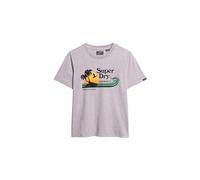 Superdry Outdoor Relaxed Kurzarm-t-shirt S Parma Violet Purple Marl
