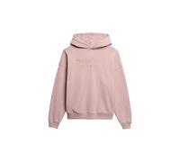 Superdry Damen Lässiges Venue Hoodie in Metallic-Optik Mauve 44