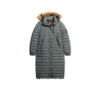 Superdry Fuji Longline Pufferjacke S Balsam Green