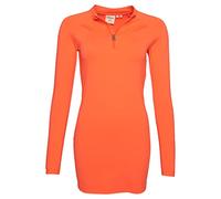 Superdry Code Sl Bodycon Langarmkleid