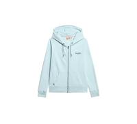 Superdry Damen Leicht aufgeraute Essential Logo Kapuzenjacke Winter Himmelblau 36