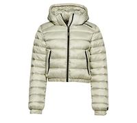 Superdry Damen Leichte, kurze Steppjacke Weidengrau 44