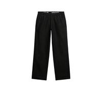 Superdry Damen Leinenhose mit Kordelzug Schwarz 36