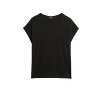 Superdry Damen Locker geschnittenes Studios T-Shirt Schwarz 38