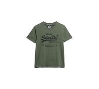 Superdry Embellished Vl Relaxed Fit Kurzarm-t-shirt XS Thyme Green