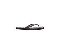Superdry Damen Logo Flip-Flops Orange Tropisch Durchgehend Bedruckt 3-4