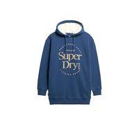 Superdry Luxe Metallic Logo Langärmliges Kurzes Kleid (Herstellerartikelnummer: W8011756A-C2Y-10/12)