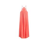 Superdry Damen Maxi-Strandkleid mit Spitze und Nackenträger Hellrosa Korallrot 38
