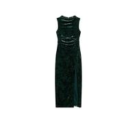 Superdry Velvet Maxi ärmelloses Midikleid S Forest Green