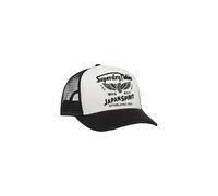 Superdry Damen Mesh Trucker Cap Verwaschenes Schwarz/Ecru 1SIZE