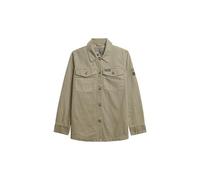 Superdry Damen Military Hemdjacke Dunkles Salbeigrün 36