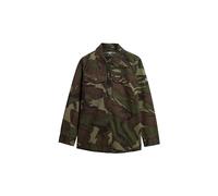 Superdry Damen Military Hemdjacke Konturiertes Tarnmuster 38