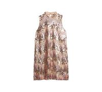 Superdry Damen Minikleid in A-Linie mit Pailletten Mehrfarbig Pink 38