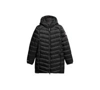 Superdry Fuji Mid Padded Damen Kapuzenjacke pechschwarz - 10
