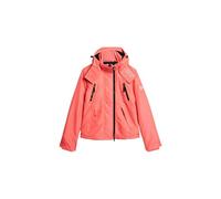Superdry Damen Mountain Windbreaker Jacke mit Kapuze Hyper Feuer Pink 34