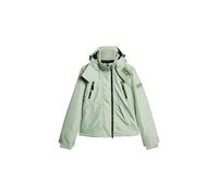 Superdry Damen Mountain Windbreaker Jacke mit Kapuze Meergrün 36