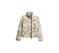 Superdry Mtn Windbreaker Jacke S Seagrass Green Pink Camo