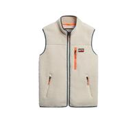 Superdry Damen Outdoor Fleeceweste Ecru 44