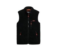 Superdry Damen Outdoor Fleeceweste Schwarz/Schwarz 42