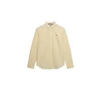 Superdry Slim Oxford Bd Langarmhemd L Pastel Yellow