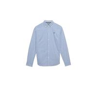 Hemdbluse SUPERDRY "SLIM OXFORD BD L/S SHIRT", Damen, Gr. L, broker blau stripe, Web, Obermaterial: 100% Baumwolle, gestreift, slim fit normal, Manschette, Blusen Hemdbluse, Baumwolle, slim fit (32225