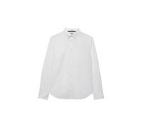 Superdry Slim Oxford Bd Langarmhemd S Optic White Oxford