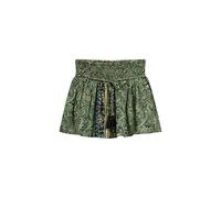 Superdry St Tropez Paisley Kurzer Rock XS Green Leaf Paisley
