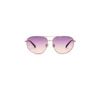 Superdry Gradient Lens Aviator Damen-sonnenbrille One Size Rose Gold / Purple Lens