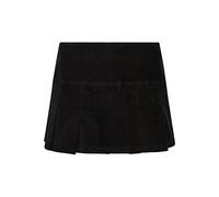 Superdry Vintage Cord Pleat Mini Rock M Bison Black