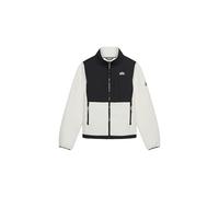 Superdry Hybrid Trekker Fleece Jacke M Off White