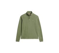 Superdry Damen Polar Fleecepullover mit halbem Reißverschluss Lorbeer Kaki 38