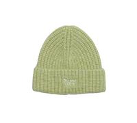 Superdry Damen Rib Knit Beanie Hat Baskenmütze, Hellgrün, One Size